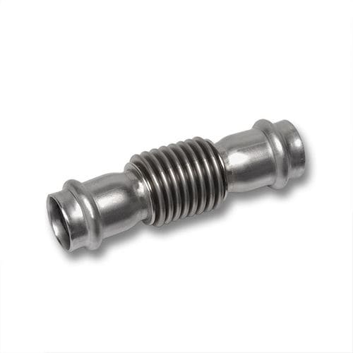 Junta de expansão metálica - 9872L  - SANHA GmbH & Co. KG - redonda / axial