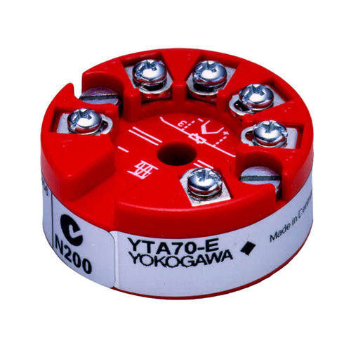 Transmissor de temperatura para trilho DIN - YTA70 - YOKOGAWA Europe - para montagem em cabeçote / com termopar / RTD