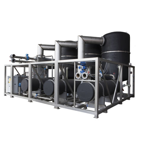 Evaporador térmico - HW-Cf, HS-Cf series - FORMECO S.R.L. - de processo / para tratamento de águas residuais / automático