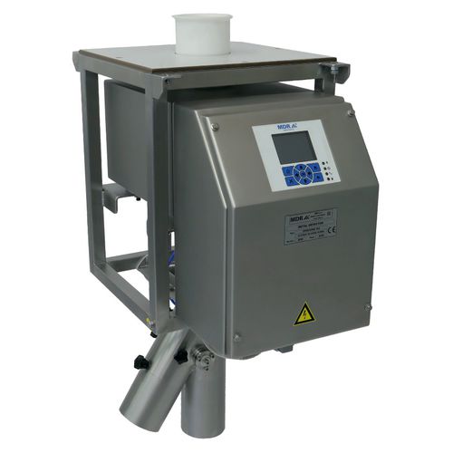 Detector de metais por gravidade - ALK - MDR d.o.o. - para tubulação / para produtos em pó / digital