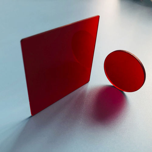 Filtro óptico vermelho - Changchun Yutai Optics Co., Ltd. - passa-longa / não especificado / de vidro