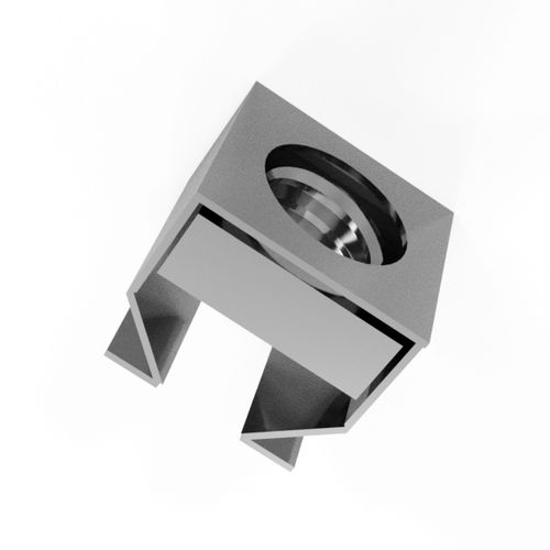 Porca quadrada - CNUT-M series - Vital Parts ltd - tipo gaiola / em aço inoxidável / meio