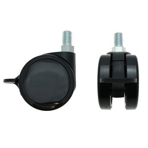 Rodízio fixo - CST300-B - Vital Parts ltd - haste com rosca / em poliamida / em aço