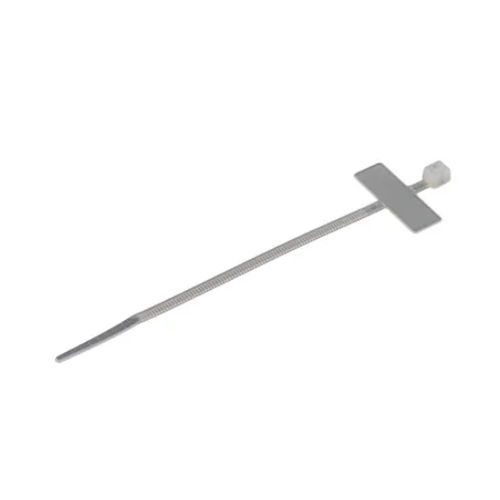Abraçadeira de cabos em nylon - CTM2.5-100N - Vital Parts ltd - com porta-etiquetas / autotravante