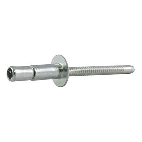 Rebite cego - FERO&reg;-BOLT - HONSEL-Group - de cabeça escareada / em aço / cinza