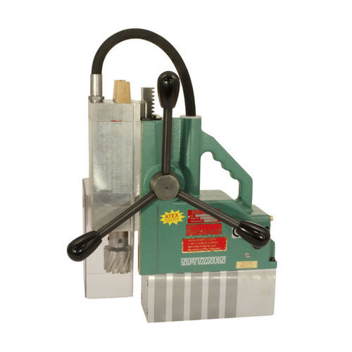 Máquina de perfuração de núcleo pneumática - 2 1330 0010  - Spitznas Maschinenfabrik GmbH - com base magnética