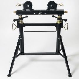 Suporte para tubos - WT Multi - WELD-TECH - em aço / de rolos / ajustável