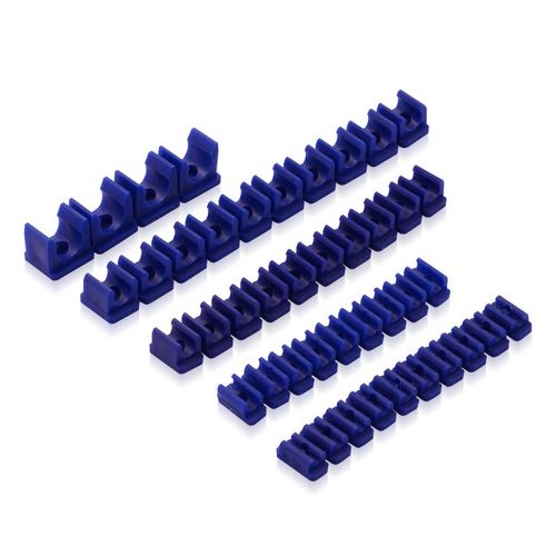 Abraçadeira para tubo em material plástico - SFT series - ZEC - de bloqueio rápido / resistente às vibrações