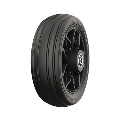 Roda com banda de rodagem - RN6U-150*45 series - Natural Technology Co., LTD. - em nylon / maciça / plana