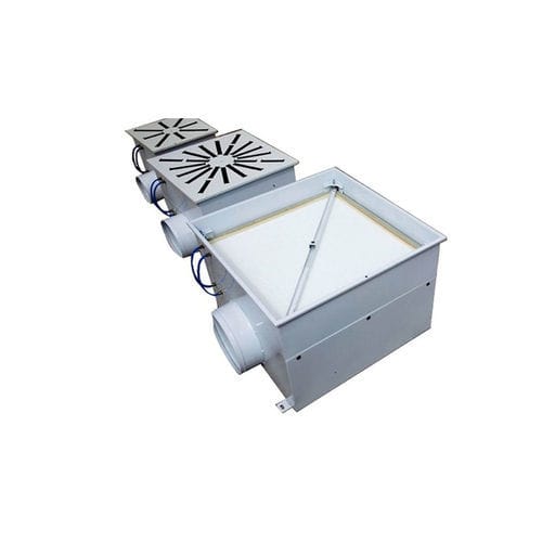 Caixa de filtro HEPA - ACS KLIMA - para ar