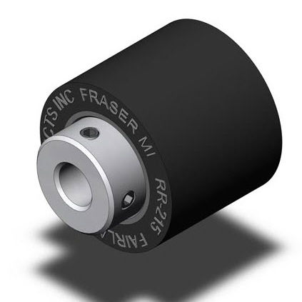 Rolo-guia - RR-215 series - Fairlane Products - em aço / de neoprene / monolítico