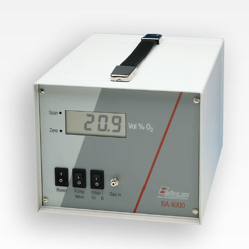 Analisador de oxigênio - BA 4000  - Bühler Technologies - para a indústria alimentícia / de concentração / de pressão