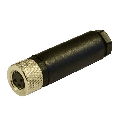 Conector M8 - 08FC3000-S - H.T.P. - de alimentação elétrica / reto / circular