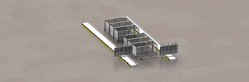 Máquina de separação para logística - ASM - LiSEC - automática / de processo / para vidro