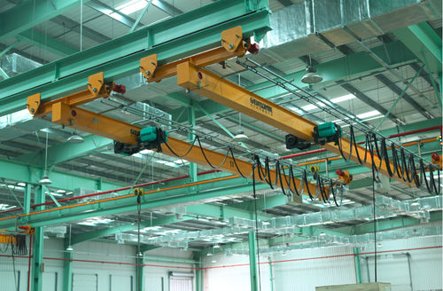 Ponte rolante univiga - S0012 - Eurocrane(China)Co.,Ltd - suspensa / perfil em aço / para oficina