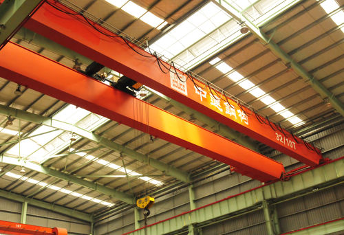 Ponte rolante de viga dupla - Eurocrane(China)Co.,Ltd - com sistema de elevação leve / leve / perfil em aço
