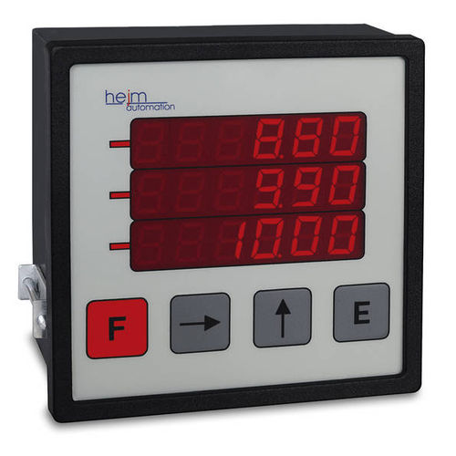 Display de posição - MC 231 - HEJM Automatisierungstechnik GmbH - de LED / de 7 segmentos / RS-232