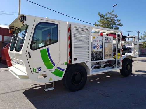 Caminhão basculante rígido - TR 15 - M. LORENZANA S.L. - a diesel / para minas e pedreiras / para mineração subterrânea