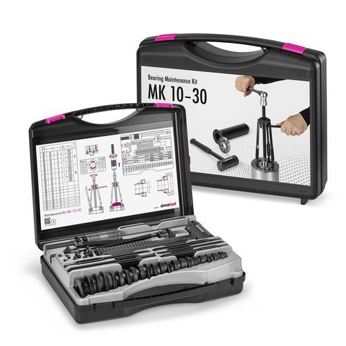 Extrator de rolamentos manual - simatool MK 10-30 - simatec AG - de 3 garras