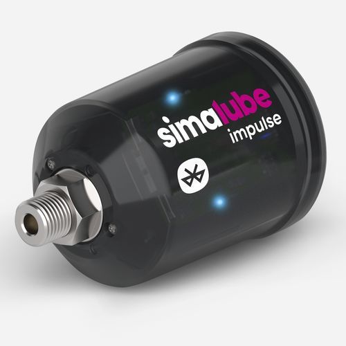 Lubrificante monoponto - simalube IMPULSE connect - simatec AG - de corrente / para rolamentos de rolos / para guia linear