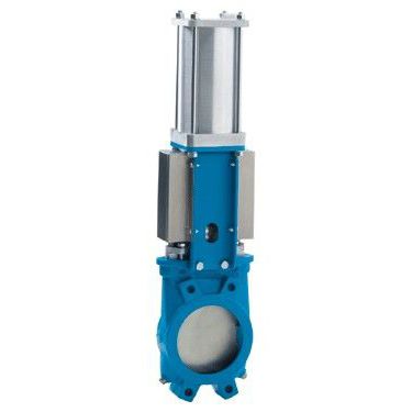 Válvula de guilhotina - 15x1 - INTERNATIONAL FLUIDES CONTROLES - pneumática / wafer / para silo