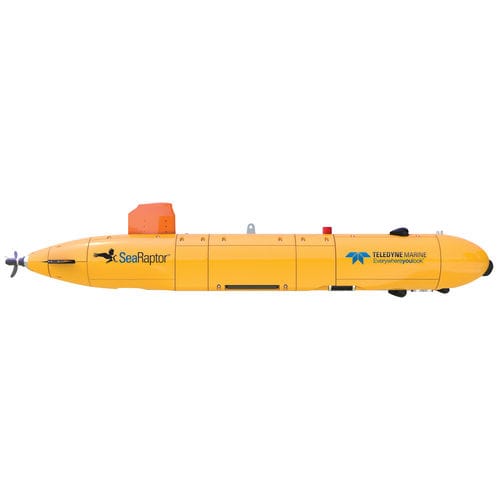 Drone submarino modular - SeaRaptor - Teledyne Marine - autônomo / de inspeção / de busca