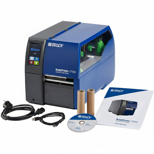 Impressora de etiquetas de transferência térmica - i7100 series  - Brady EMEA - de mesa / rápida / de códigos de barras