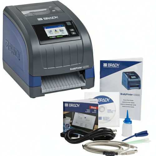 Impressora de etiquetas de transferência térmica - i3300 series  - Brady EMEA - rápida / de códigos de barras / USB