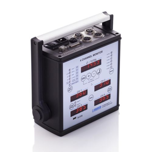 Indicador de forças - X-315 - X-Sensors AG - digital / portátil / multi-vias