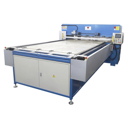 Máquina de corte para espuma - HONGGANG - para placas / automática / hidráulica