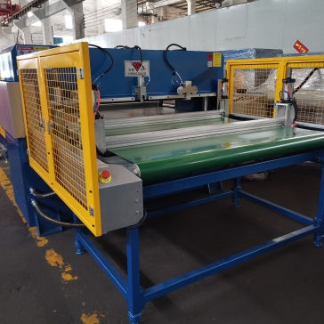 Máquina de corte com faca vertical - HG-B200T - HONGGANG - para espuma / para correia / automática