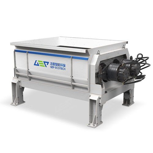 Triturador primário - GC series - GEP ECOTECH CO., LTD. - de dois veios / para madeira / de papel