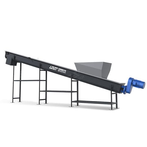 Rosca transportadora - GSC series - GEP ECOTECH CO., LTD. - inclinado / em espiral / elétrico