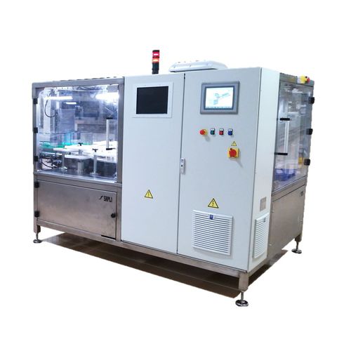 Tampadora rotativa - MEDIUM OVERCAPPING MACHINE - Sapli - de pressão / contínua / controlada por CLP