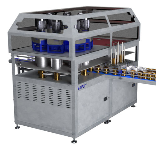 Recravadeira de latas com sistema de injeção de gás - VGS MASTER XL 96UPM - Sapli - a vácuo