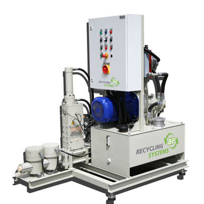 Briquetadeira de cavacos de madeira - Elan B60 - BP-Recyclingsystems GmbH - para resíduos / automática
