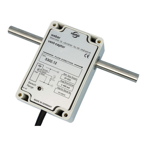 Sensor de fluxo calorimétrico - vent-captor 3302.1x/xx - weber Sensors GmbH - volumétrico / de gás / para monitoramento de processos