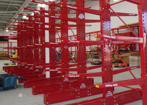 Sistema de armazenamento cantilever - Aceally (Xiamen) Technology Co., Ltd - com prateleiras / para cargas pesadas / para tubos