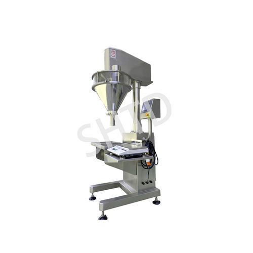 Envasadora de parafuso - Shanghai Tandy Machinery Manufacturing Co.,Ltd. - semiautomática / para diversos tipos de recipientes / de produtos pulverulentos