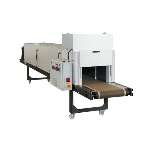 Secador a ar quente - DRYER FLACONI 4500 - Chiossi e Cavazzuti srl - com esteira transportadora / vertical / com regulador de temperatura