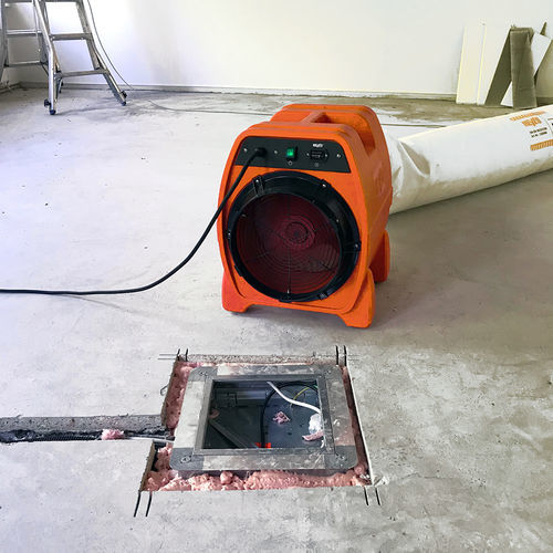 Ventilador de alta vazão - PowerVent 3000 - Dantherm Group A/S - portátil / IP44 / axial