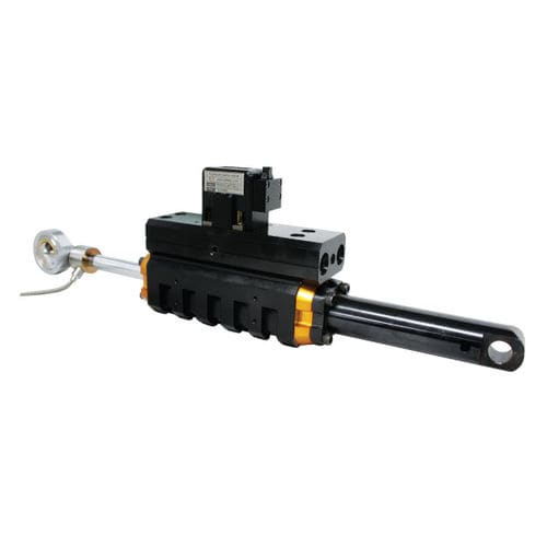 Atuador hidráulico - KNR system - linear / com haste dupla / compacto