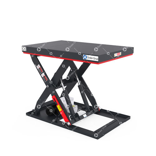 Mesa elevatória tipo tesoura