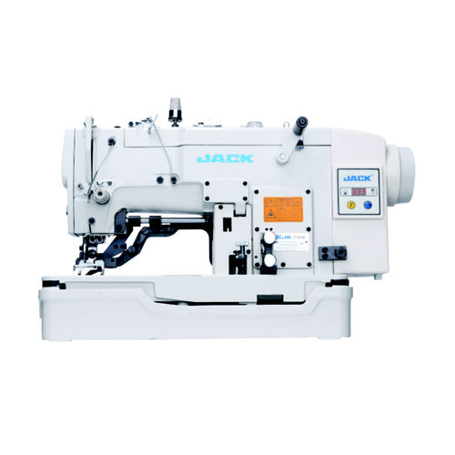 Máquina de costura automática - Jack JK-T781E - Elestar - de 2 agulhas / de tecidos / fixa