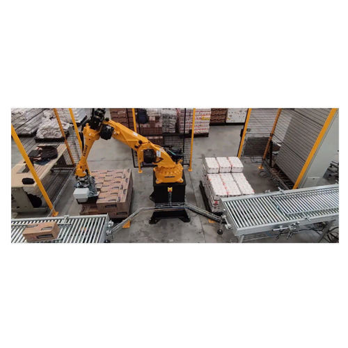 Célula robotizada de movimentação - Euroimpianti - Skilled - de paletização / para a indústria alimentícia / compacta