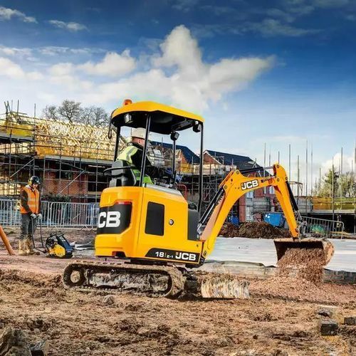 Miniescavadeira - 18Z-1 - JCB - de esteiras / a diesel / para construção civil