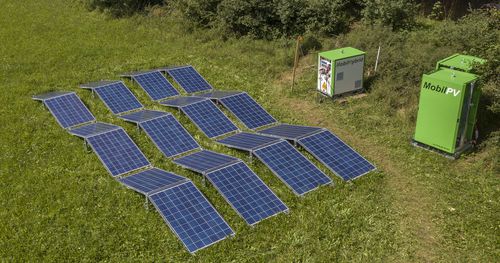 Usina de energia solar 0–50 kW - Mobil PV 3.6 - MobilHybrid by PV4Life GmbH