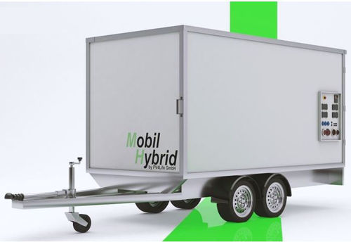 Grupo gerador de energia a biogás - 2409 - MobilHybrid by PV4Life GmbH - a GLP / híbrido / trifásico