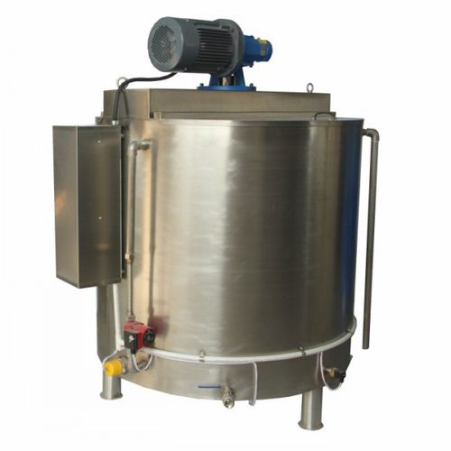 Tanque de derreter chocolate - BWG series  - Gusu Food Processing Machinery Suzhou Co., Ltd. - em aço inoxidável / cilíndrico / de armazenamento