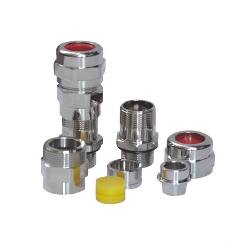 Prensa-cabo em latão - MIV-DSACABLE GLAND - Shenzhen Milvent Technology Co.,Ltd - à prova de explosão / IP68 / blindado